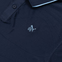 PUMA Golf Shirt - RC Mattr Jacquard Polo - Deep Navy SS26