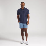 PUMA Golf Shirt - RC Mattr Jacquard Polo - Deep Navy SS26
