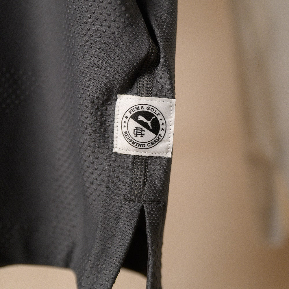 PUMA Golf Shirt - RC Mattr Jacquard Polo - Dusky Grey AW25