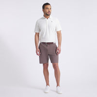 PUMA Golf Shirt - RC Mattr Jacquard Polo - Warm White AW25