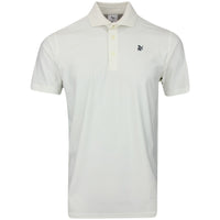 PUMA Golf Shirt - RC Mattr Jacquard Polo - Warm White AW25