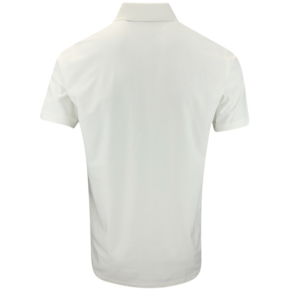 PUMA Golf Shirt - RC Mattr Jacquard Polo - Warm White AW25