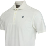 PUMA Golf Shirt - RC Mattr Jacquard Polo - Warm White AW25