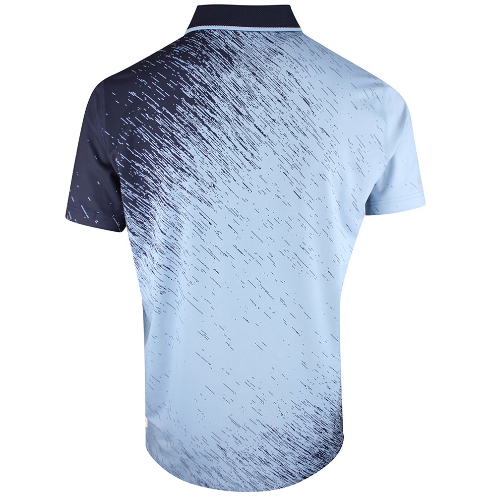PUMA Golf Shirt - RC Mattr Printed Polo - Deep Navy SS26