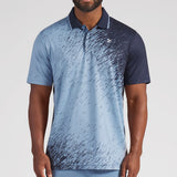 PUMA Golf Shirt - RC Mattr Printed Polo - Deep Navy SS26