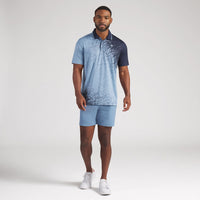 PUMA Golf Shirt - RC Mattr Printed Polo - Deep Navy SS26