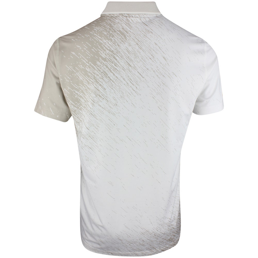 PUMA Golf Shirt - RC Mattr Printed Polo - Desert Dust SS26