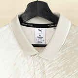 PUMA Golf Shirt - RC Mattr Printed Polo - Desert Dust SS26