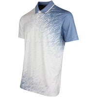 PUMA Golf Shirt - RC Mattr Printed Polo - Zen Blue SS26