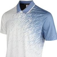 PUMA Golf Shirt - RC Mattr Printed Polo - Zen Blue SS26