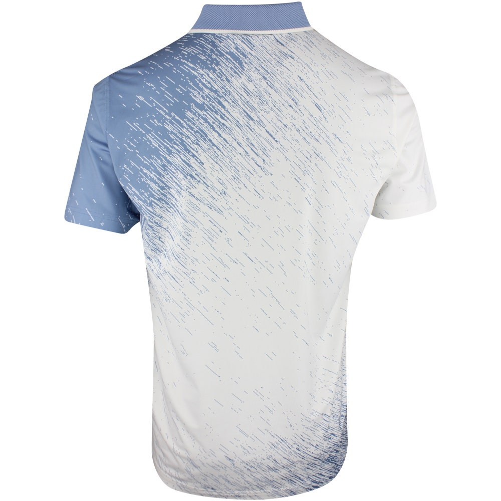 PUMA Golf Shirt - RC Mattr Printed Polo - Zen Blue SS26