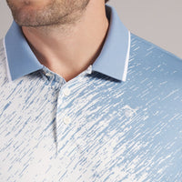 PUMA Golf Shirt - RC Mattr Printed Polo - Zen Blue SS26