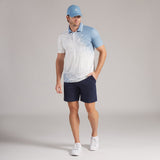 PUMA Golf Shirt - RC Mattr Printed Polo - Zen Blue SS26