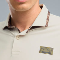 PUMA Golf Shirt - REALTREE Solid Polo - Alpine Snow AW26