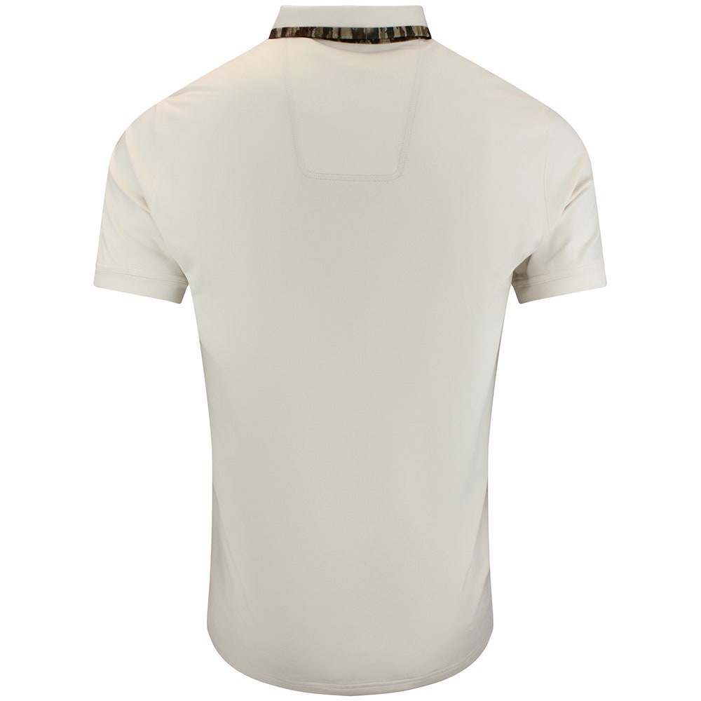 PUMA Golf Shirt - REALTREE Solid Polo - Alpine Snow AW26