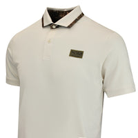 PUMA Golf Shirt - REALTREE Solid Polo - Alpine Snow AW26