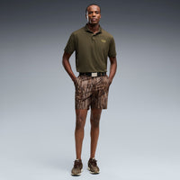 PUMA Golf Shirt - REALTREE Solid Polo - Dusty Olive AW26