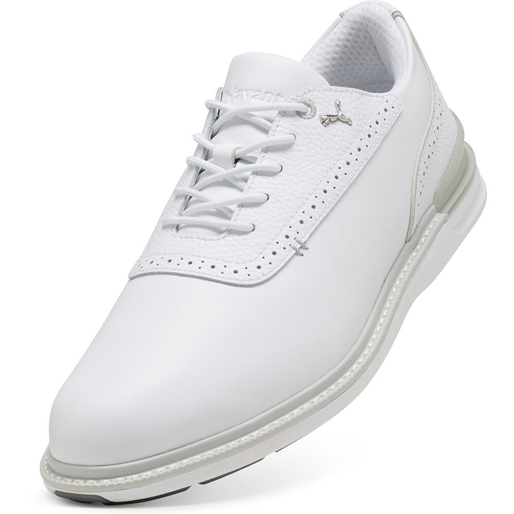 PUMA Golf Shoes - Avant 2.0 Spikeless - White - Ash Grey SS26