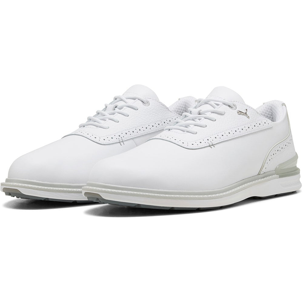 PUMA Golf Shoes - Avant 2.0 Spikeless - White - Ash Grey SS26