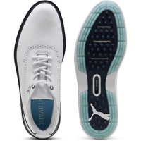 PUMA Golf Shoes - Avant 2.0 Spikeless - White - Deep Navy SS26