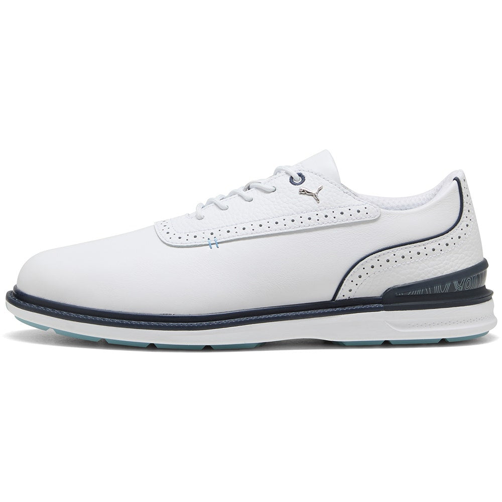 PUMA Golf Shoes - Avant 2.0 Spikeless - White - Deep Navy SS26