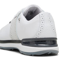 PUMA Golf Shoes - Avant Saddle - White - Ash Grey SS25