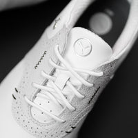PUMA Golf Shoes - Avant Saddle - White - Ash Grey SS25