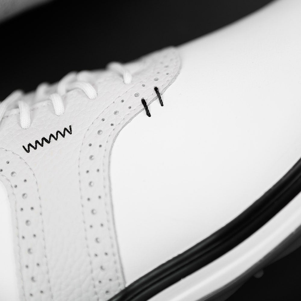 PUMA Golf Shoes - Avant Saddle - White - Ash Grey SS25