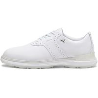 PUMA Golf Shoes - Avant Saddle - White SS25