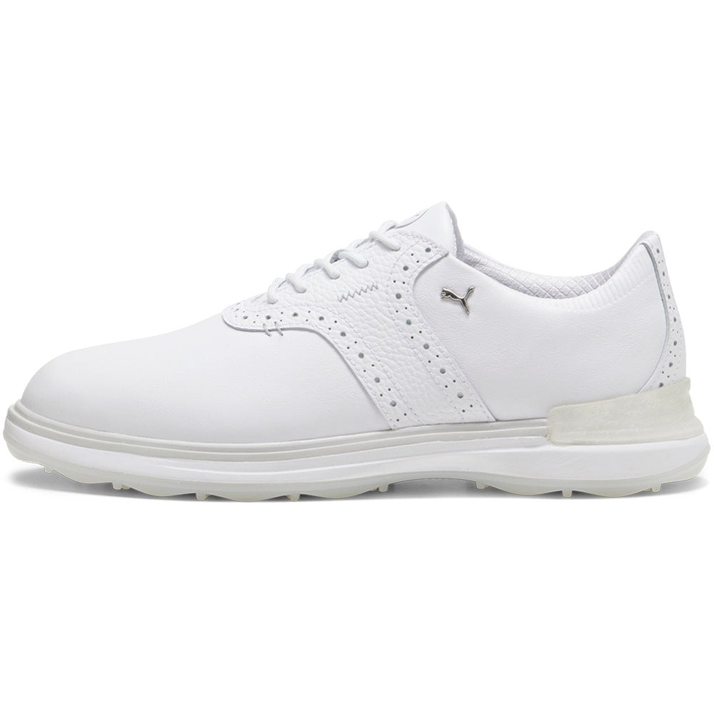 PUMA Golf Shoes - Avant Saddle - White SS25