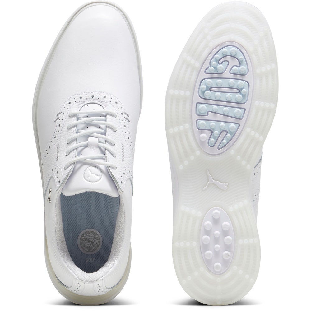 PUMA Golf Shoes - Avant Saddle - White SS25