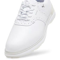 PUMA Golf Shoes - Avant Saddle - White SS25