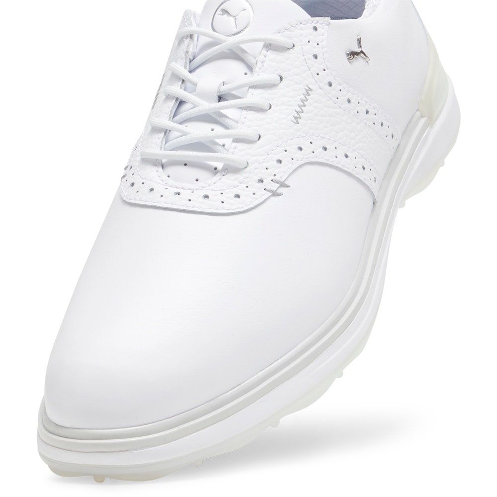 PUMA Golf Shoes - Avant Saddle - White SS25