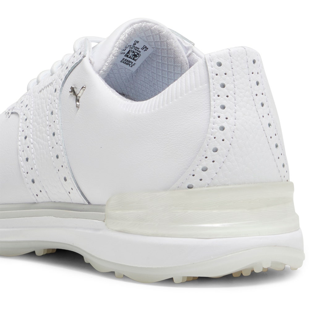 PUMA Golf Shoes - Avant Saddle - White SS25