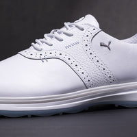 PUMA Golf Shoes - Avant Saddle - White SS25