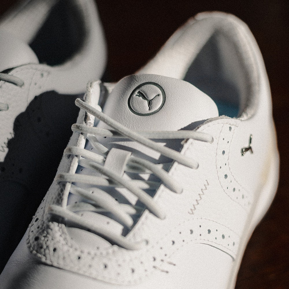 PUMA Golf Shoes - Avant Saddle - White SS25