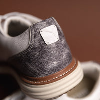 PUMA Golf Shoes - Avant Tour Spiked - White - Brown Mushroom SS26