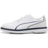 PUMA Golf Shoes - Avant Tour Spiked - White - Deep Navy SS26