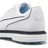 PUMA Golf Shoes - Avant Tour Spiked - White - Deep Navy SS26