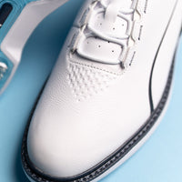 PUMA Golf Shoes - Avant Tour Spiked - White - Deep Navy SS26