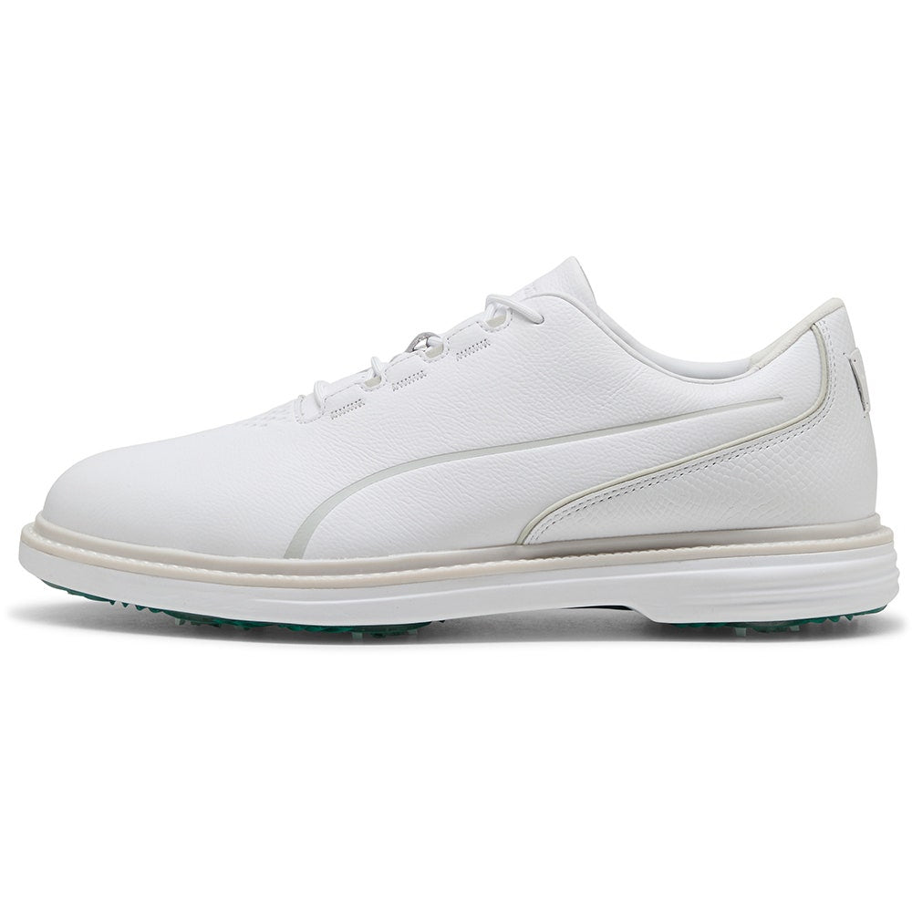 PUMA Golf Shoes - Avant Tour Spiked - White - Feather Grey SS26