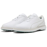 PUMA Golf Shoes - Avant Tour Spiked - White - Feather Grey SS26
