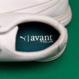 PUMA Golf Shoes - Avant Tour Spiked - White - Feather Grey SS26