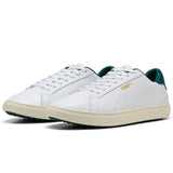 PUMA Golf Shoes - Classic G - White - Varsity Green SS25