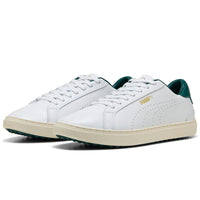PUMA Golf Shoes - Classic G - White - Varsity Green SS25