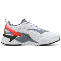 PUMA Golf Shoes - GS-X Efekt - White - Grey - Red SS25