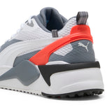 PUMA Golf Shoes - GS-X Efekt - White - Grey - Red SS25