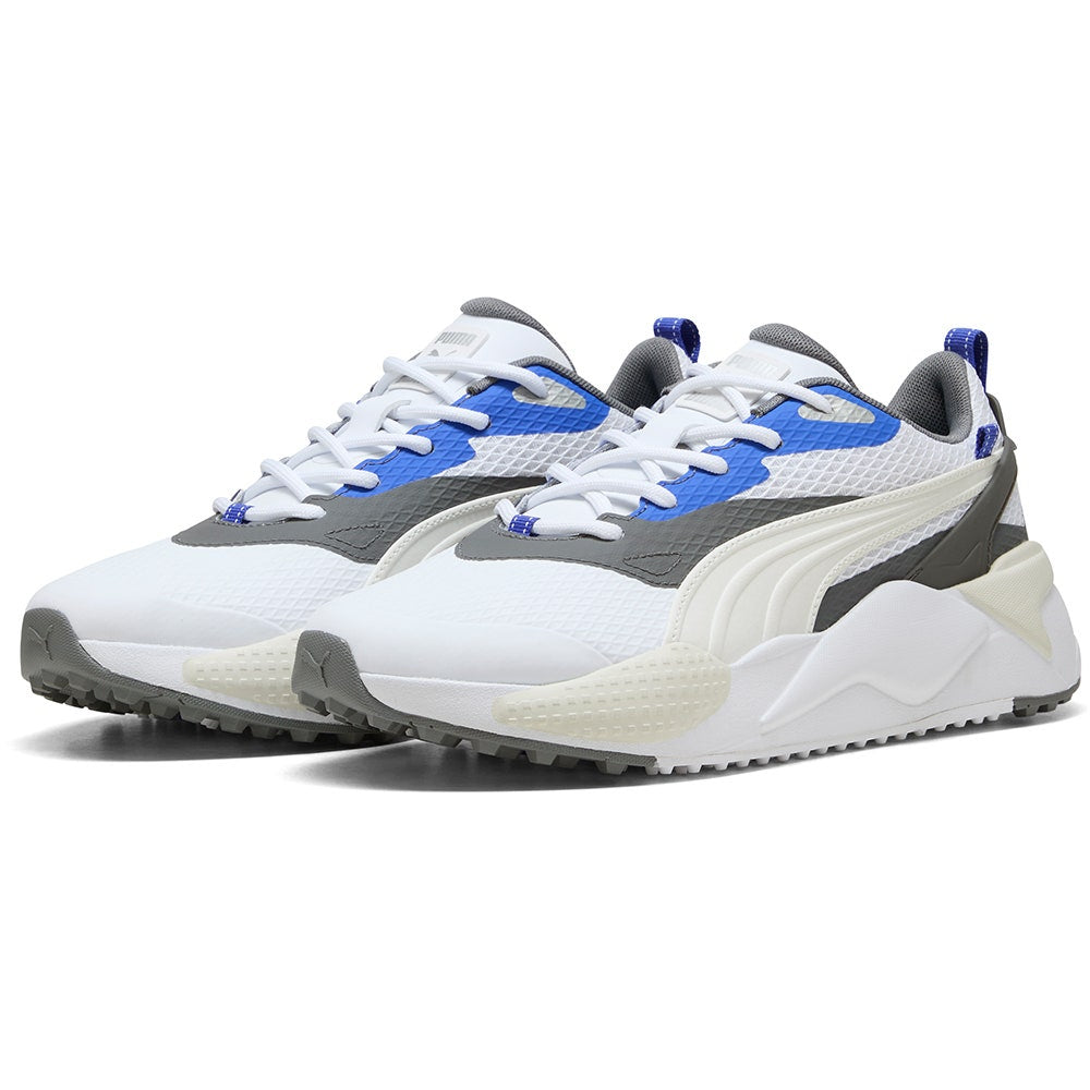 PUMA Golf Shoes - GS-X Efekt - White - Royal Sapphire SS26