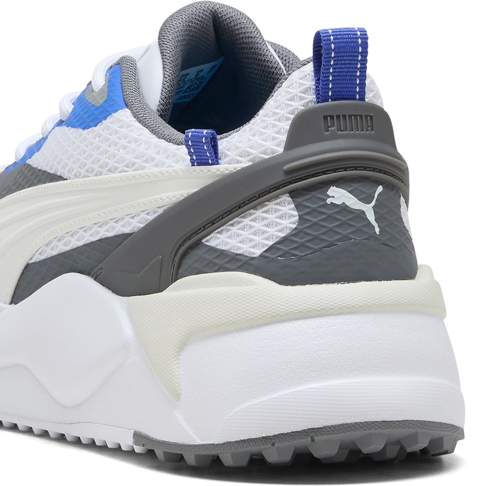 PUMA Golf Shoes - GS-X Efekt - White - Royal Sapphire SS26