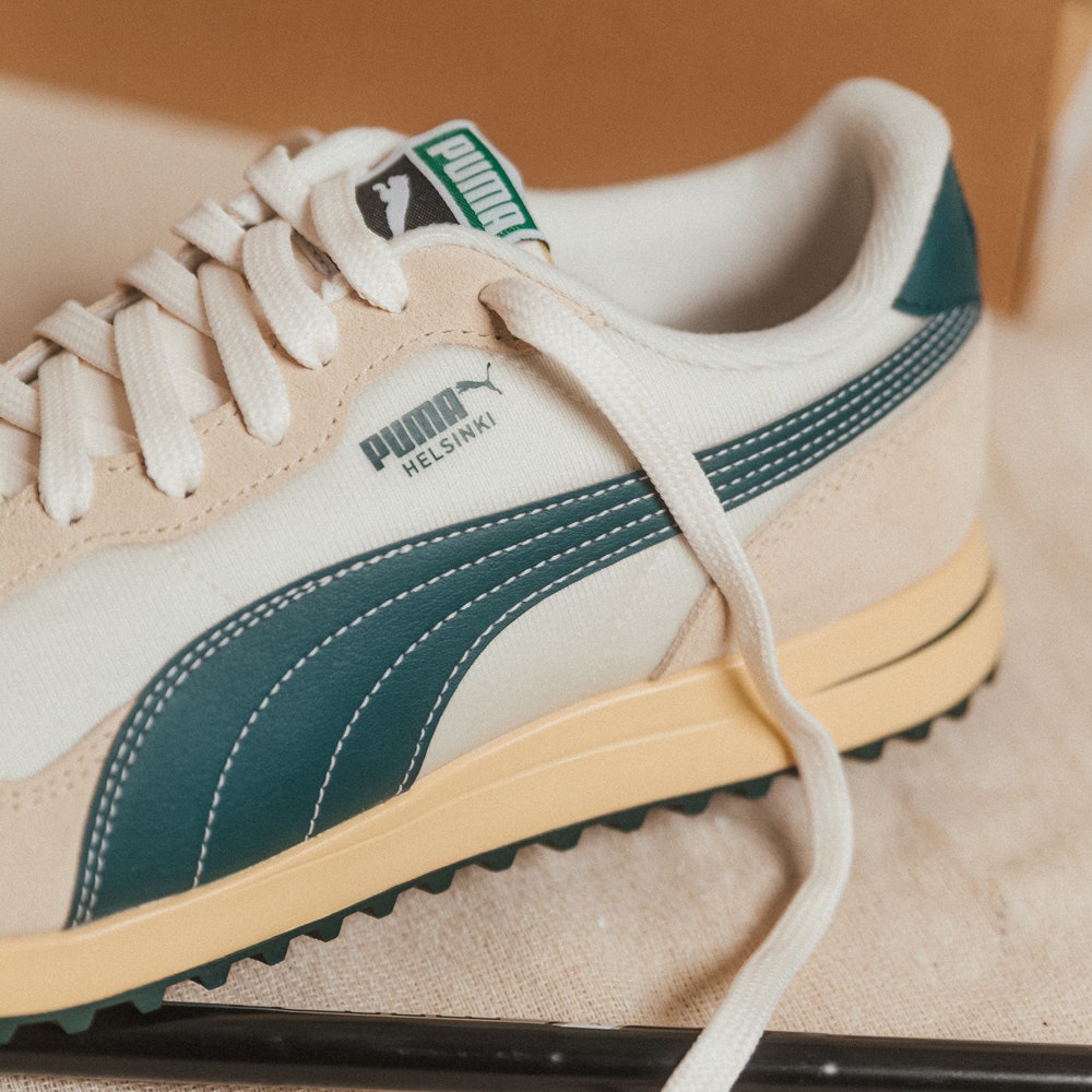 PUMA Golf Shoes - Helsinki G - Frosted Ivory AW25